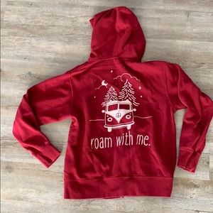 “roam with me” hoodie